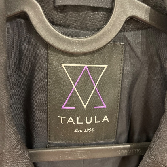 TALULA classic Black blazer size 0 XS - Picture 4 of 5